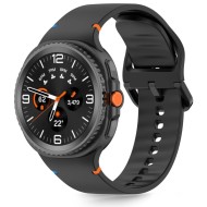 Силиконова каишка за Samsung Galaxy Watch 8 / Classic (40 / 44 / 46 mm) от Tech-Protect Silicone - Black
