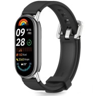Силиконова каишка за Xiaomi Smart Band 8 / 9 / 10 / NFC от Tech-Protect Iconband Classic - Black
