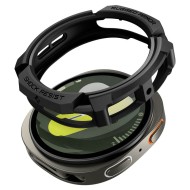 Удароустойчив кейс за Samsung Galaxy Watch 8 (44mm) от Spigen Rugged Armor - Matte Black