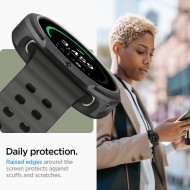 Удароустойчив калъф за Samsung Galaxy Watch 8 Classic (46mm) от Spigen Liquid Air - Matte Black