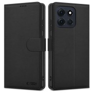 Кожен тефтер за Motorola Moto G86 5G от Tech-Protect Wallet - Black
