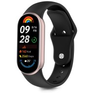 Силиконова каишка за Xiaomi Smart Band 8 / 9 / 10 / NFC от Tech-Protect Iconband Pure - Black