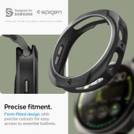 Удароустойчив калъф за Samsung Galaxy Watch 8 (40mm) от Spigen Liquid Air - Matte Black