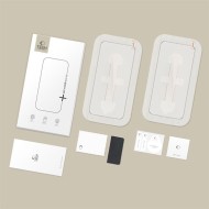 2 броя стъклени протектори за дисплей на iPhone 14 Pro от Tech-Protect Quick Set+ - Black