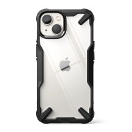 Удароустойчив твърд кейс за iPhone 14 Plus от Ringke Fusion X - Черен