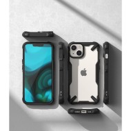 Удароустойчив твърд кейс за iPhone 14 Plus от Ringke Fusion X - Черен