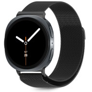 Стоманена верижка за часовник Samsung Galaxy Watch 8 (40/44mm) / 8 Classic (46mm) от Tech-Protect MilaneseBand - Black