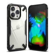 Удароустойчив твърд кейс за iPhone 14 Pro Max от Ringke Fusion X - Черен