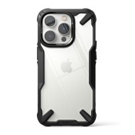Удароустойчив твърд кейс за iPhone 14 Pro Max от Ringke Fusion X - Черен