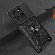 Удароустойчив калъф за Motorola Moto G56 5G от Tech-Protect CamShield Pro - Black
