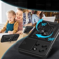 Удароустойчив калъф за Motorola Moto G86 5G от Tech-Protect CamShield Pro - Black