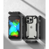 Удароустойчив твърд кейс за iPhone 14 Pro Max от Ringke Fusion X - Черен