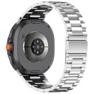 Стоманена верижка за Samsung Galaxy Watch 8 (40/44mm) / 8 Classic (46mm) от Tech-Protect Stainless - Silver