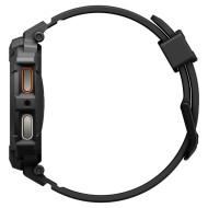 Удароустойчив кейс с каишка за Samsung Galaxy Watch 8 (44mm) от Spigen Rugged Armor Pro - Matte Black
