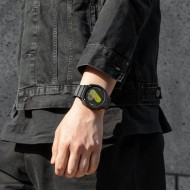 Удароустойчив кейс с каишка за Samsung Galaxy Watch 8 (44mm) от Spigen Rugged Armor Pro - Matte Black
