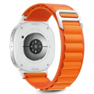 Текстилна каишка за Samsung Galaxy Watch 8 / Classic (40 / 44 / 46 mm) от Tech-Protect Nylon Pro - Orange