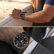 Текстилна каишка за Samsung Galaxy Watch 8 / Classic (40 / 44 / 46 mm) от Tech-Protect Nylon Pro - Orange