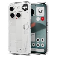 Удароустойчив кейс за Nothing Phone 3 от Spigen Ultra Hybrid - Crystal Clear