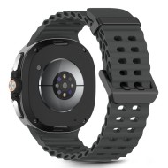 Силиконова каишка за Samsung Galaxy Watch 8 (40/44mm) / 8 Classic (46mm) от Tech-Protect IconBand Pro - Black