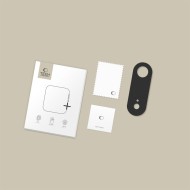 Алуминиева рамка за камера на iPhone 17 Air от Tech-Protect Camalloy Fit+ - Black