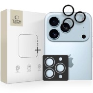 Протектор за камера за iPhone 14 Pro / Max / 15 Pro / Max / 16 Pro / Max / 17 Pro / Max от Tech-Protect Camering Fit+ - Black