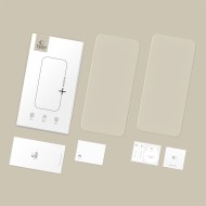 2 x Стъклен протектор за дисплей на iPhone 17 Air от Tech-Protect Glass Fit+ - Clear