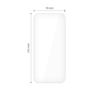 2 x Стъклен протектор за дисплей на iPhone 17 Air от Tech-Protect Glass Fit+ - Clear
