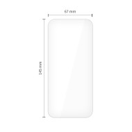 SZKŁO HARTOWANE TECH-PROTECT EASY SET+ 3-PACK IPHONE 17 CLEAR