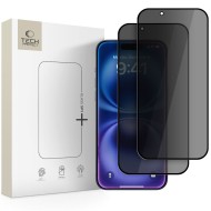 2x Стъклен протектор за iPhone 17 Air от Tech-Protect Anti Spy Glass Pro+ - Privacy 