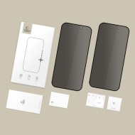 2x Стъклен протектор за iPhone 16 Pro Max / 17 Pro Max от Tech-Protect Anti Spy Glass Pro+ - Privacy 