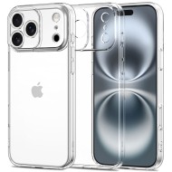 Силиконов кейс за iPhone 17 Pro от Tech-Protect FlexAir+ - Clear