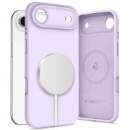 Твърд силиконов кейс с MagSafe за iPhone 17 Air от Tech-Protect Silicone - Mauve