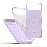 Твърд силиконов кейс с MagSafe за iPhone 17 Air от Tech-Protect Silicone - Mauve