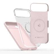 Твърд силиконов кейс с MagSafe за iPhone 17 Air от Tech-Protect Silicone - Pink Pearl