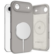 Твърд силиконов кейс с MagSafe за iPhone 17 Air от Tech-Protect Silicone - Stone Grey