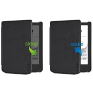 Кожен калъф за Pocketbook Verse / Pro / Lite от Tech-Protect SmartCase - Black