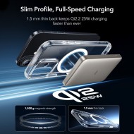 ESR CLASSIC HYBRID MAGSAFE & TEMPERED GLASS IPHONE 17 CLEAR