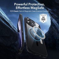 ESR CLASSIC HYBRID MAGSAFE & TEMPERED GLASS IPHONE 17 CLEAR/BLACK