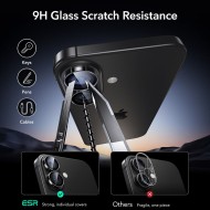OSŁONA NA APARAT ESR ARMORITE CAMERA PROTECTOR IPHONE 16 / 16 PLUS / 17 BLACK