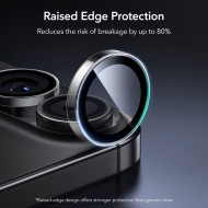 OSŁONA NA APARAT ESR ARMORITE CAMERA PROTECTOR IPHONE 16 / 16 PLUS / 17 CLEAR