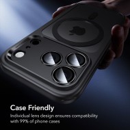 OSŁONA NA APARAT ESR ARMORITE CAMERA PROTECTOR IPHONE 14 PRO / PRO MAX / 15 PRO / PRO MAX / 16 PRO / PRO MAX / 17 PRO / PRO MAX BLACK
