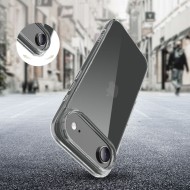 Хибриден кейс за iPhone 17 Air от Tech-Protect Flexair Hybrid - Clear