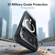 ESR CLASSIC HYBRID KICKSTAND MAGSAFE IPHONE 17 PRO CLEAR/BLACK