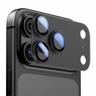 Алуминиев протектор за камера на iPhone 17 от Tech-Protect Camfull Fit+ - Black