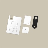 Алуминиев протектор за камера на iPhone 17 Air от Tech-Protect Camfull Fit+ - Black