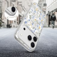 Силиконов кейс с MagSafe за iPhone 17 Pro Max от Tech-Protect FlexAir - Spring Flowers
