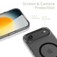 Тънък кейс с MagSafe за iPhone 17 Air от Tech-Protect MagSlim - Matte Black