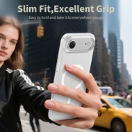 Тънък кейс с MagSafe за iPhone 17 Air от Tech-Protect MagSlim - Matte White