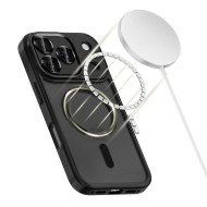 Кейс с MagSafe и защита на камерата за iPhone 17 Pro Max от Tech-Protect MagCam - Matte Black
