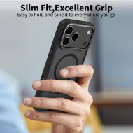 TECH-PROTECT MAGEDGE MAGSAFE IPHONE 17 PRO MAX MATTE BLACK/GUNMETAL